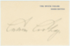 Coolidge Calvin Signed White House Card (7)-100.jpg